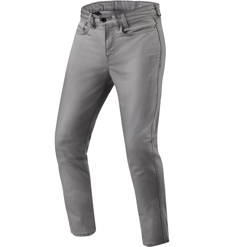 Revit Jamison Slim Motorcycle Jeans Grau
