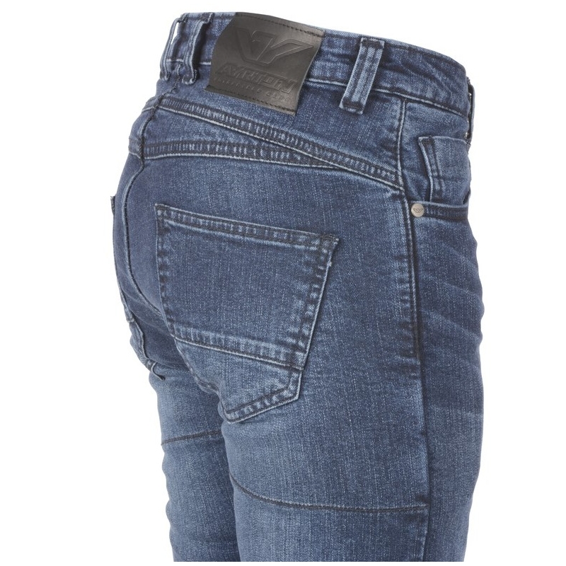 Damen Ayrton Modus Blaue Motorradjeans Ausverkauf