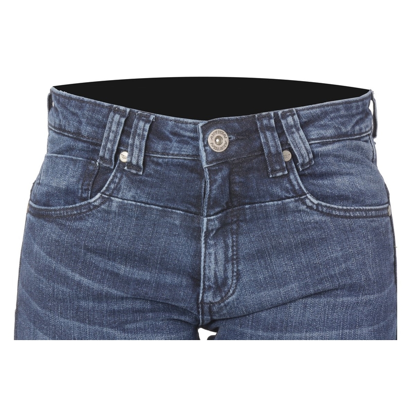 Damen Ayrton Modus Blaue Motorradjeans Ausverkauf