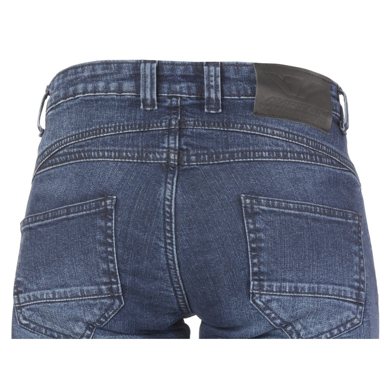 Damen Ayrton Modus Blaue Motorradjeans Ausverkauf
