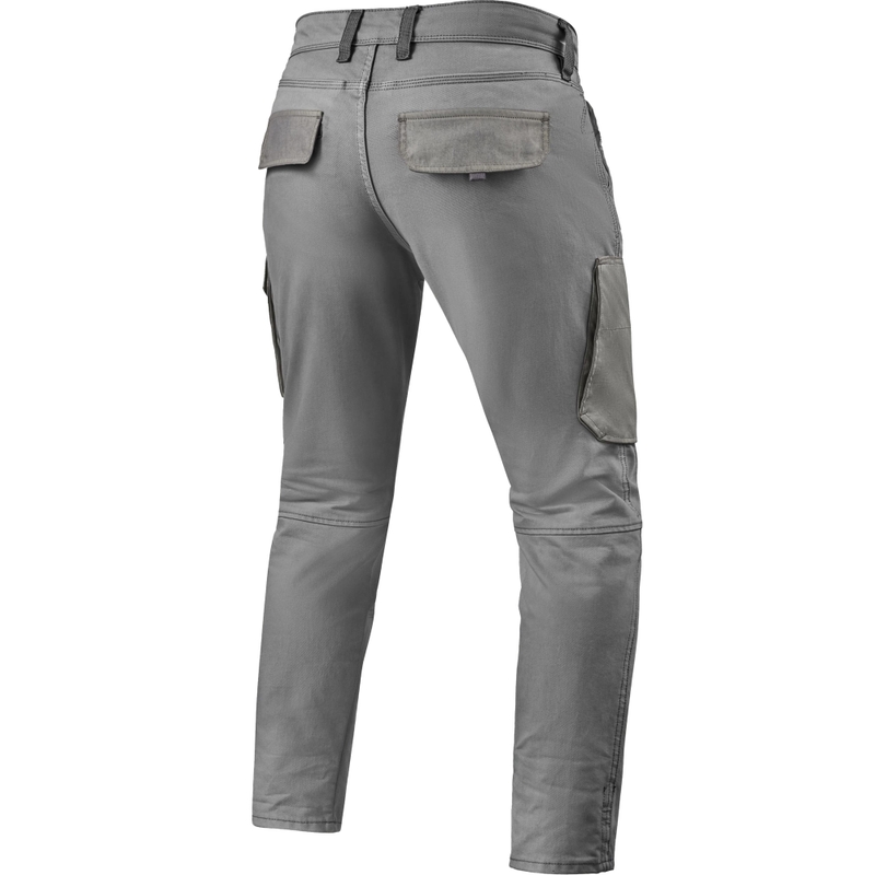 Revit Cargo Brant Slim Motorradjeans Grau