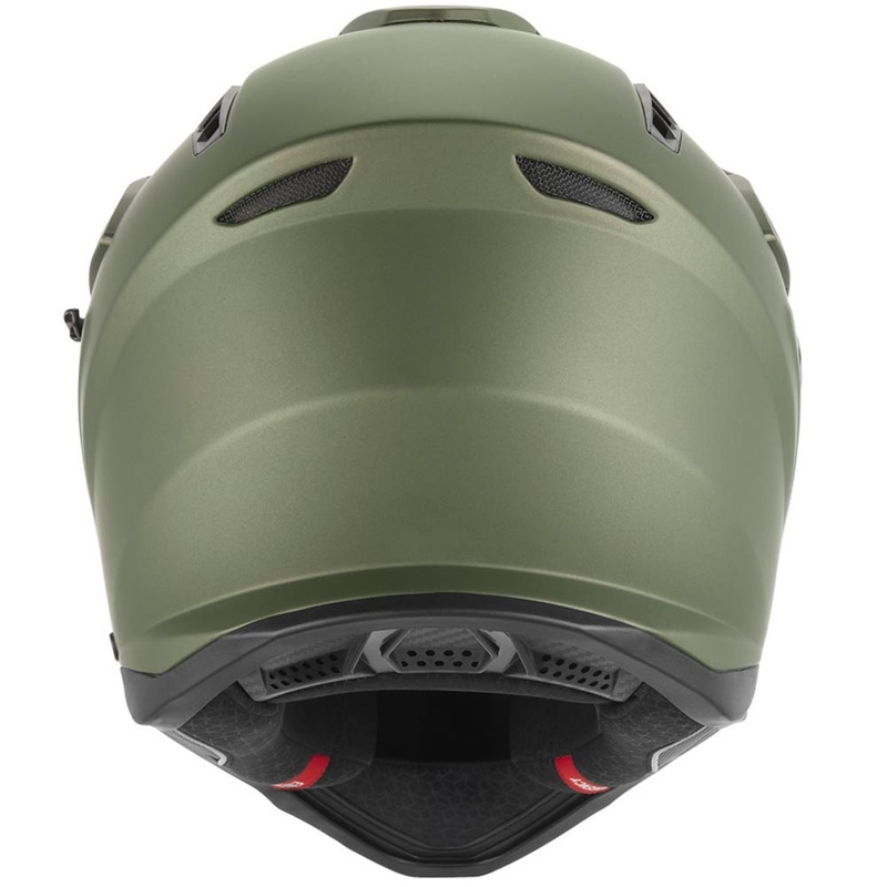 Enduro-Motorradhelm NOX N350 khakigrün