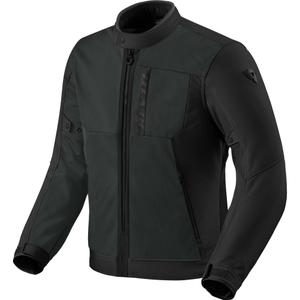 Revit Highcrest Motorradjacke Schwarz