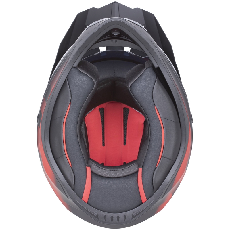 Enduro-Motorradhelm ZED XD1, matt schwarz-dunkelgrün