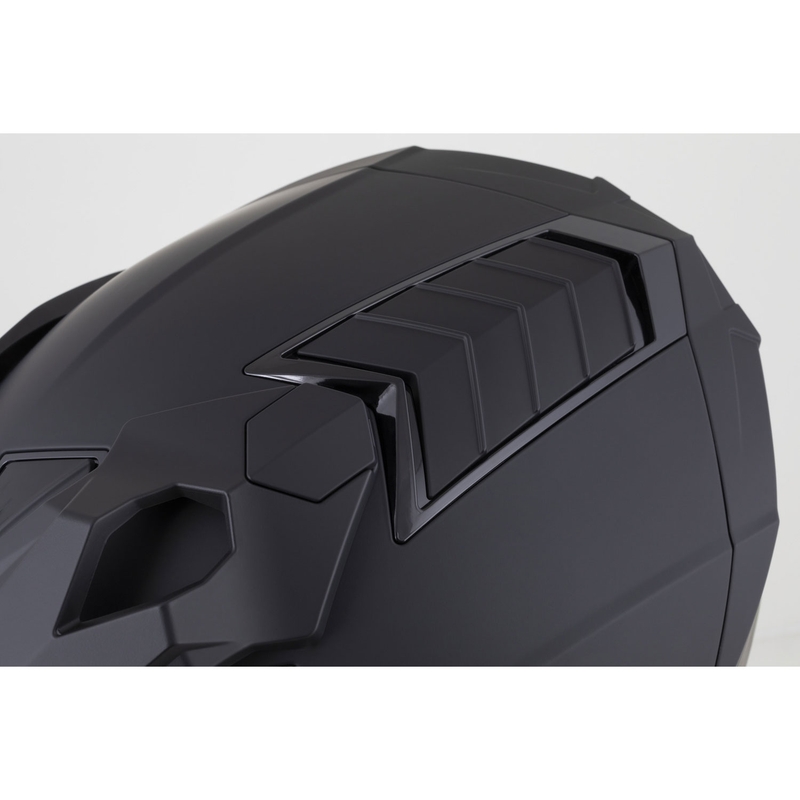 Enduro-Motorradhelm ZED XD1, matt schwarz-dunkelgrün
