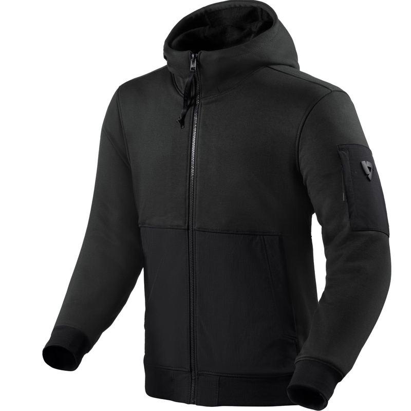 Revit Oakwood Motorradjacke schwarz