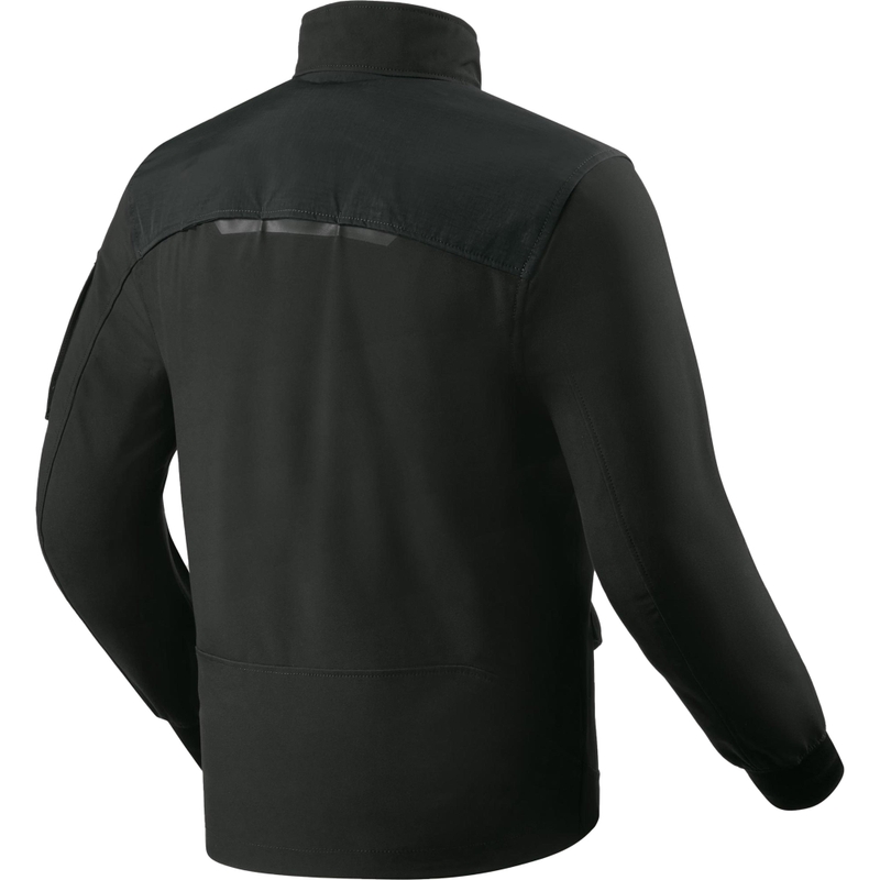 Revit Atwater Motorradjacke Schwarz