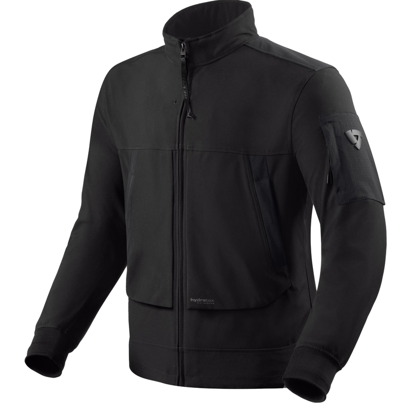 Revit Atwater Motorradjacke Schwarz