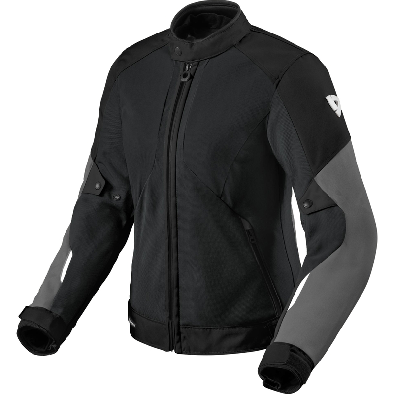 Revit Torque 3 H2O Damen-Motorradjacke Schwarz