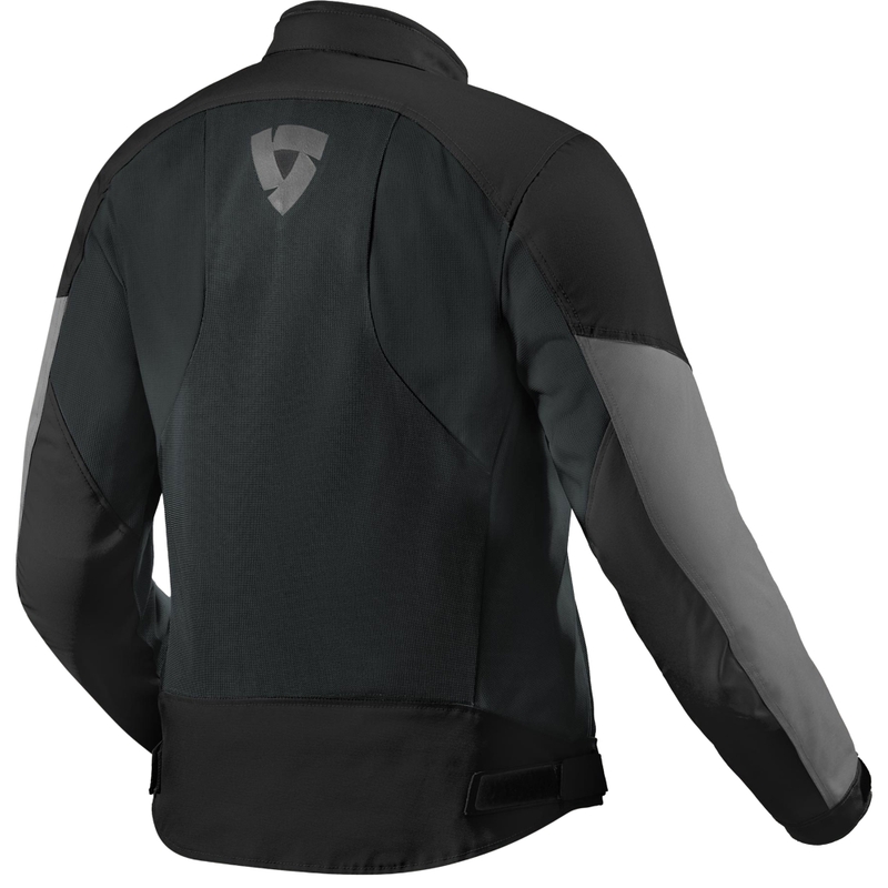 Revit Torque 3 H2O Damen-Motorradjacke Schwarz
