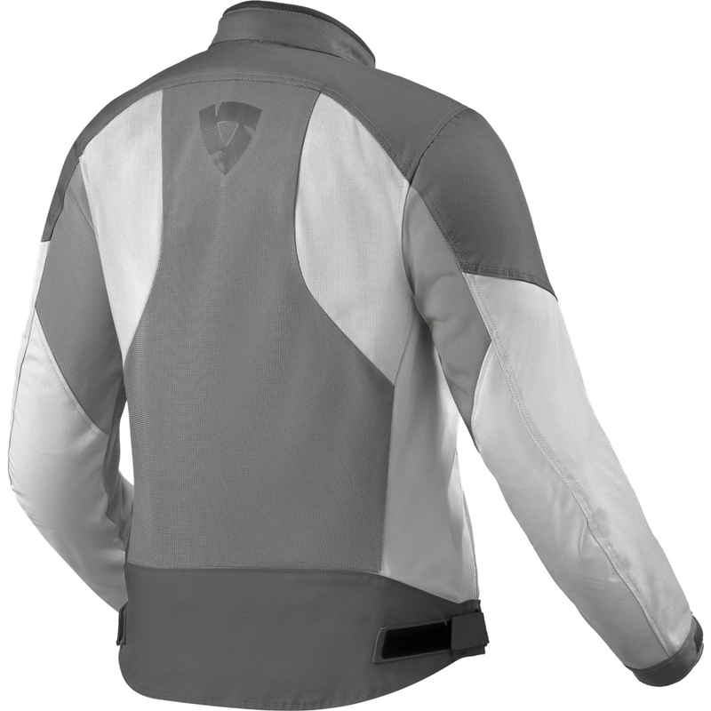 Revit Torque 3 H2O Damen-Motorradjacke grau-rosa
