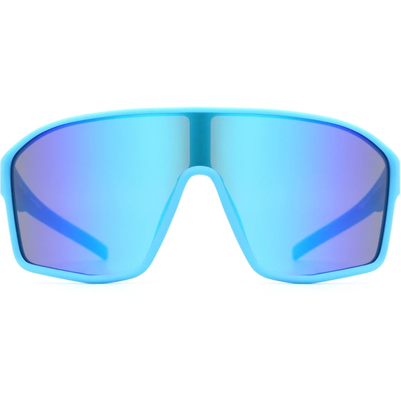 Red Bull Spect Daft Sonnenbrille, hellblau mit blauen Gläsern