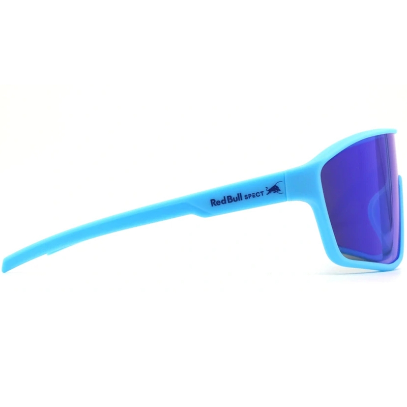 Red Bull Spect Daft Sonnenbrille, hellblau mit blauen Gläsern