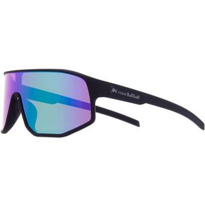 Red Bull Spect Dash Sonnenbrille, schwarz mit grün-violetten Gläsern