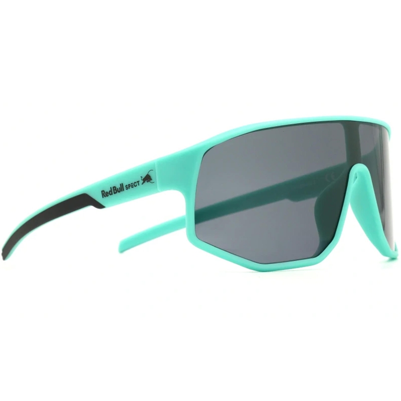 Red Bull Spect Dash Sonnenbrille, türkis mit Rauchglas
