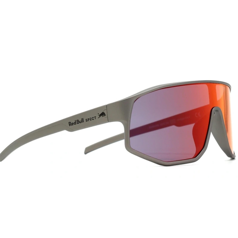 Red Bull Spect Dash Sonnenbrille, grau mit violetten Gläsern
