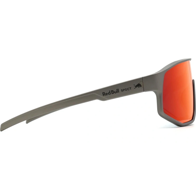 Red Bull Spect Dash Sonnenbrille, grau mit violetten Gläsern