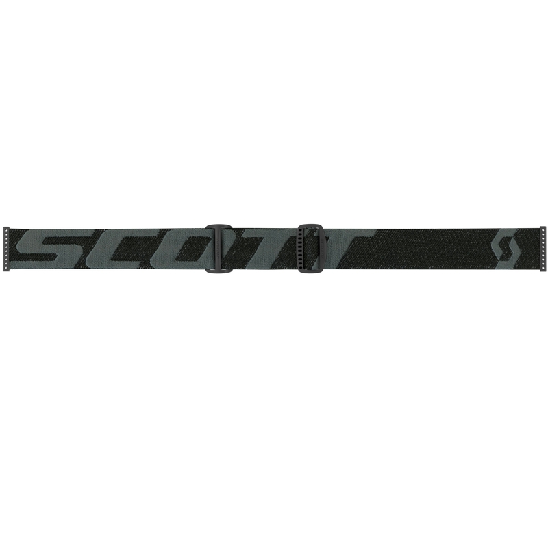 SCOTT Fury CH Motocross-Brille, schwarz-orange mit verspiegeltem Plexiglas