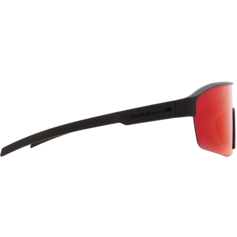 Red Bull Spect Dundee Sonnenbrille, schwarz mit blau-violetten Gläsern