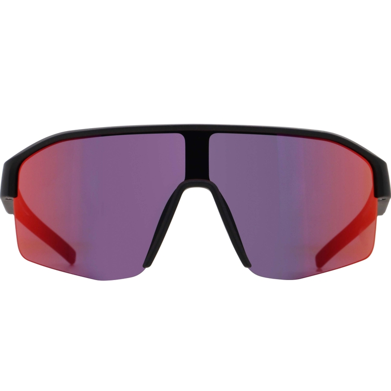 Red Bull Spect Dundee Sonnenbrille, schwarz mit blau-violetten Gläsern