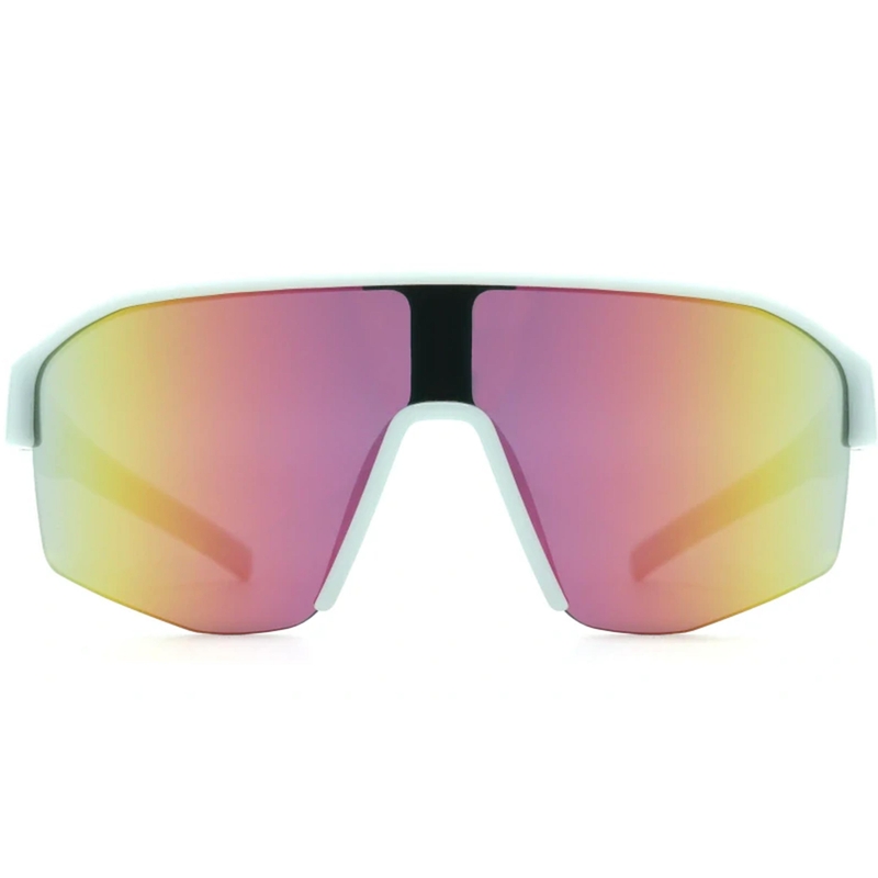 Red Bull Spect Dundee Sonnenbrille, hellblau mit pinkfarbenen Gläsern