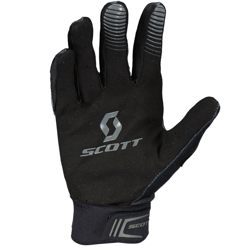 SCOTT 450 Podium Motocross-Handschuhe schwarz-grau