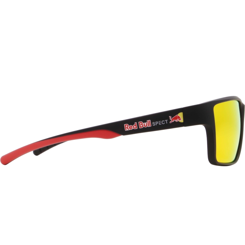 Red Bull Spect Chase Sonnenbrille, schwarz mit braunen Gläsern