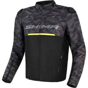 Motorradjacke Shima Drift camo-schwarz