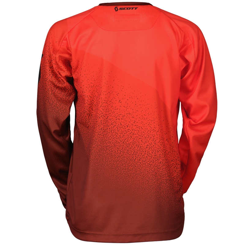 SCOTT 350 DIRT EVO Motocross-Trikot rot-schwarz