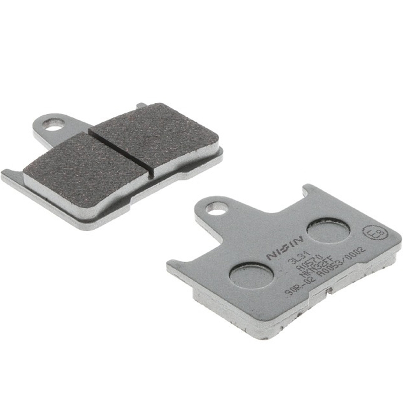 NISSIN Bremsbeläge, halbmetallische Mischung, 40 x 53,5 x 8,7 mm, 2 Stück