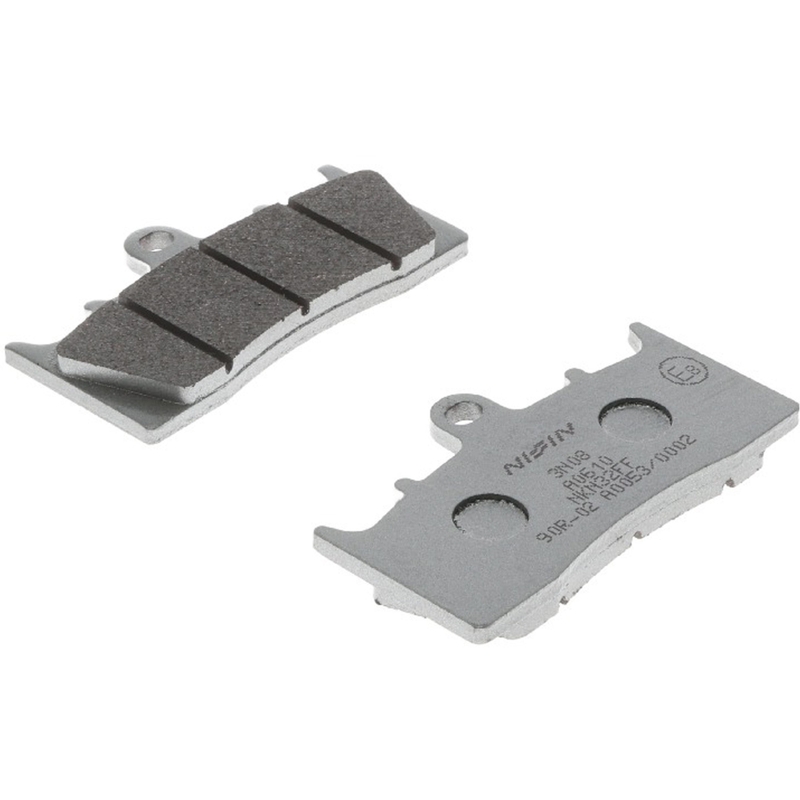 NISSIN Bremsbeläge, halbmetallische Mischung, 81 x 46 x 8 mm, 2 Stück