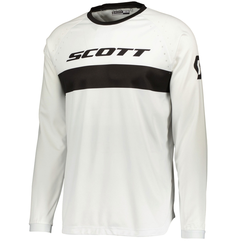 SCOTT 350 SWAP EVO Motocross-Trikot schwarz-weiß