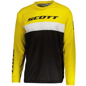 SCOTT 350 SWAP EVO Motocross-Trikot schwarz-gelb