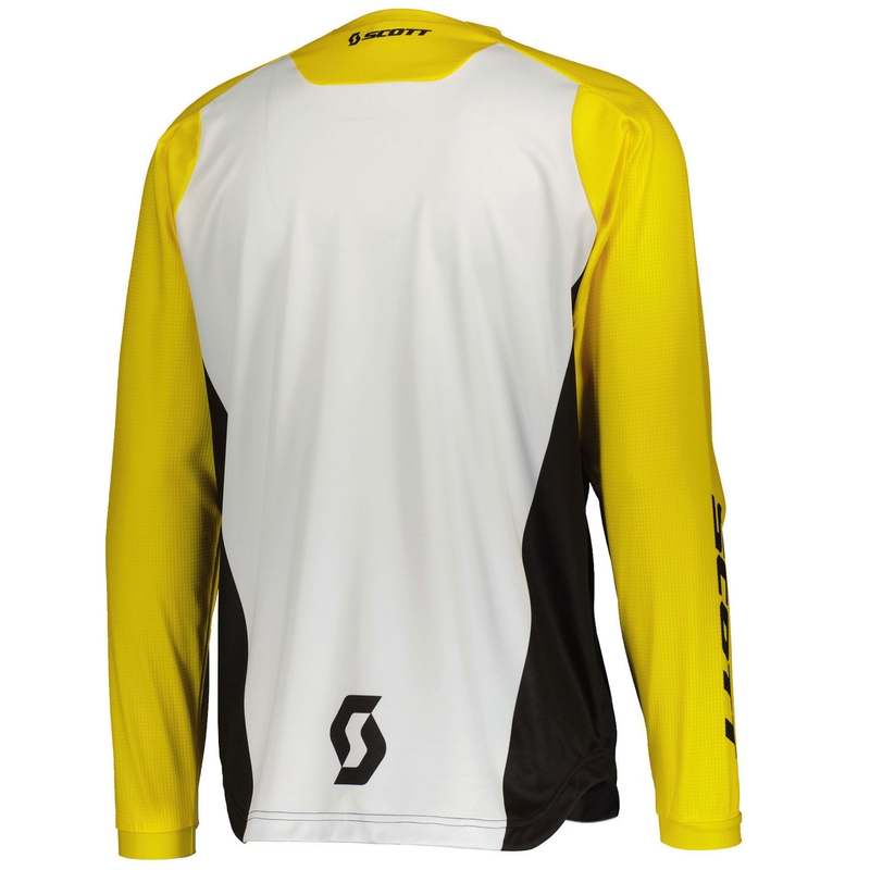 SCOTT 350 SWAP EVO Motocross-Trikot schwarz-gelb