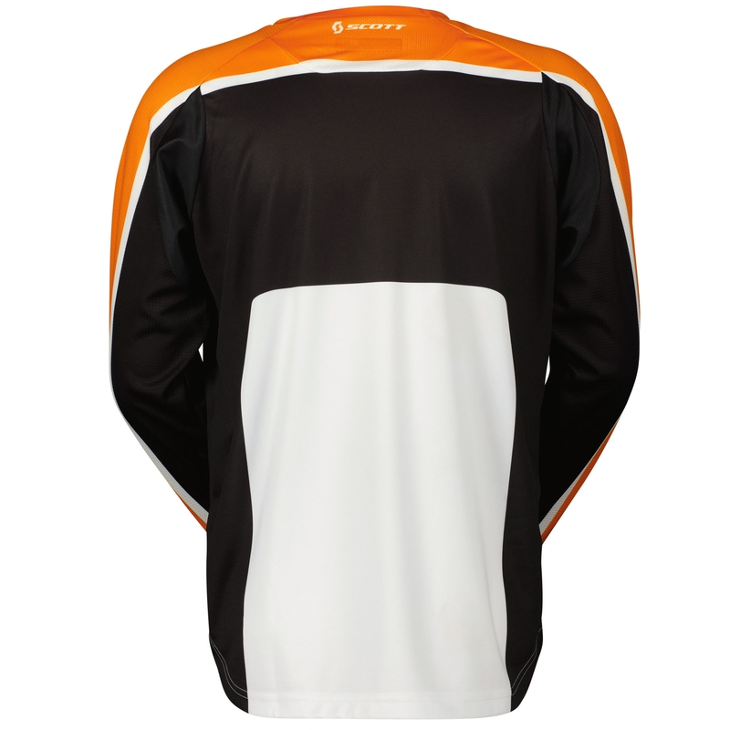 SCOTT 350 TRACK EVO Motocross-Trikot schwarz-rot