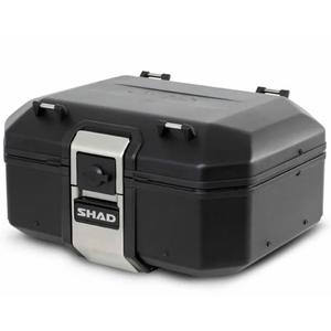 Top aluminium case SHAD Terra TR37 D0TR37100B BLACK EDITION