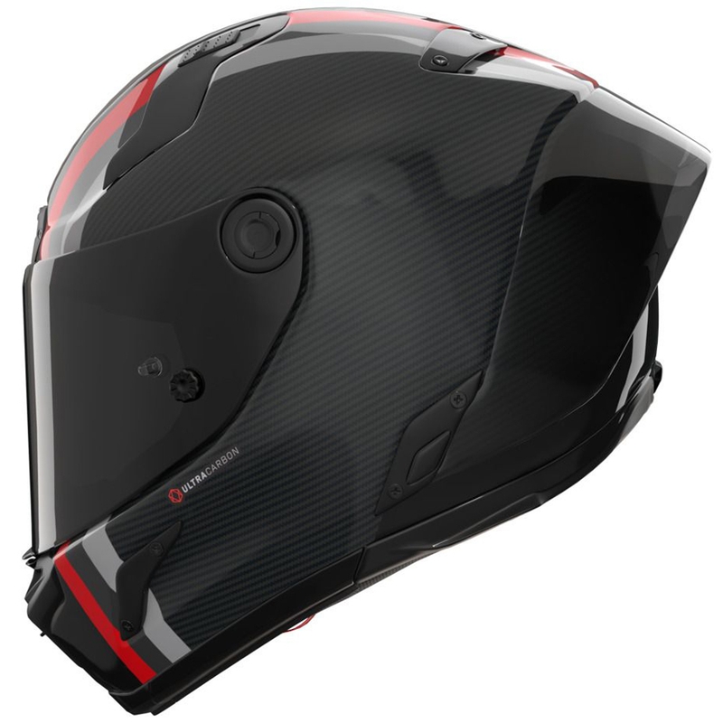 Integralhelm Nolan X-804 RS Ultra Carbon Gemini 364, glänzend grau-schwarz-rot-anthrazit