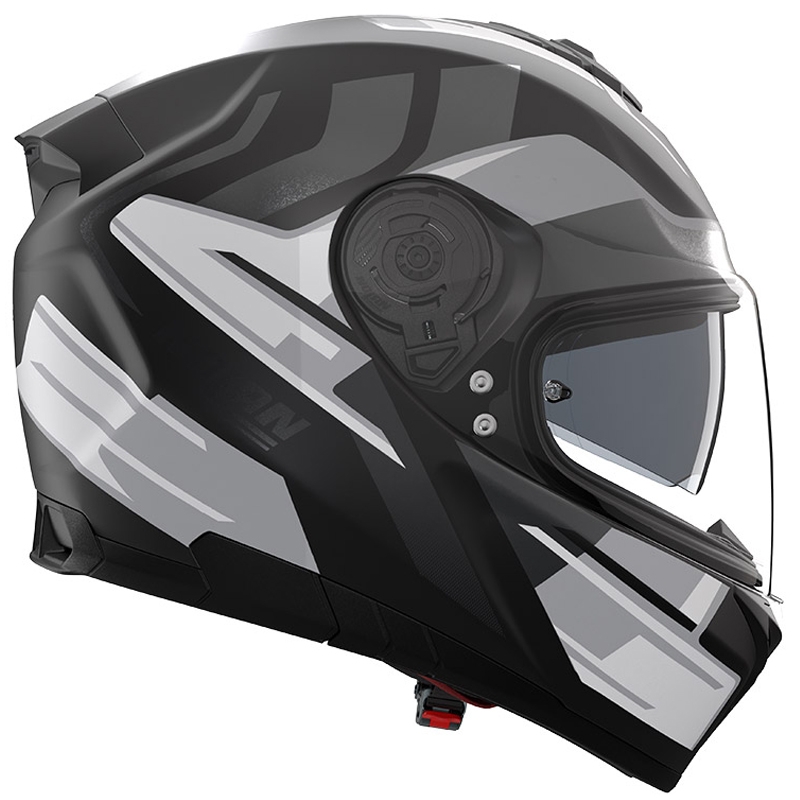 Integralhelm Nolan N80-8 Trittico 359, matt schwarz-weiß-anthrazit