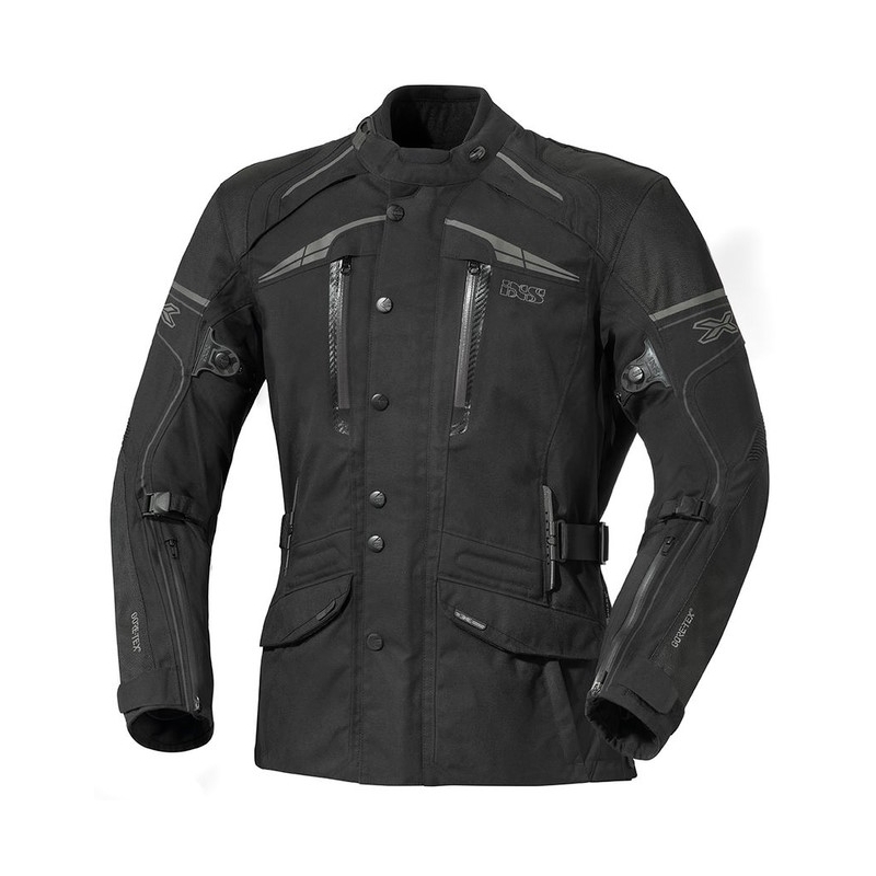 iXS Montgomery Schwarze Motorradjacke