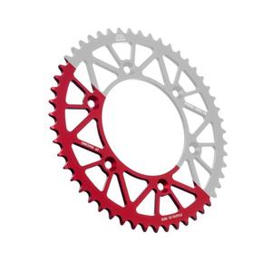 Aluminium-Ketten Rad JT JTA 215-56RED 56T, 420 rot