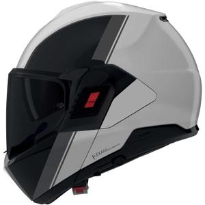 Klappbarer Motorradhelm Nolan N120-1 Verniciatura Speciale 356 glänzend perlschwarz-grau