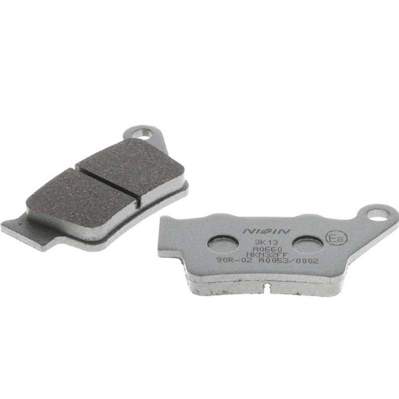 NISSIN Bremsbeläge, halbmetallische Mischung, 78,2 x 41,1 x 9,2 mm, 2 Stück