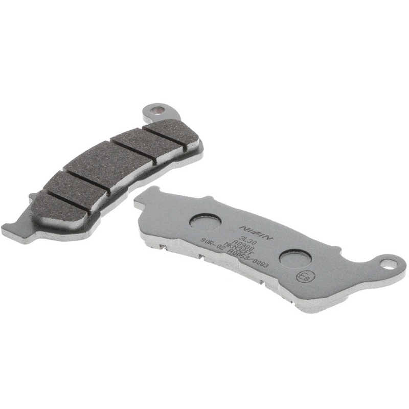 NISSIN Bremsbeläge, halbmetallische Mischung, 118 x 45,2 x 9,1 mm, 2 Stück