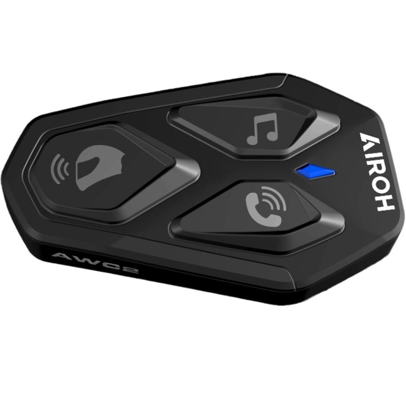 Bluetooth-Motorrad-Intercom Airoh AWC2 schwarz