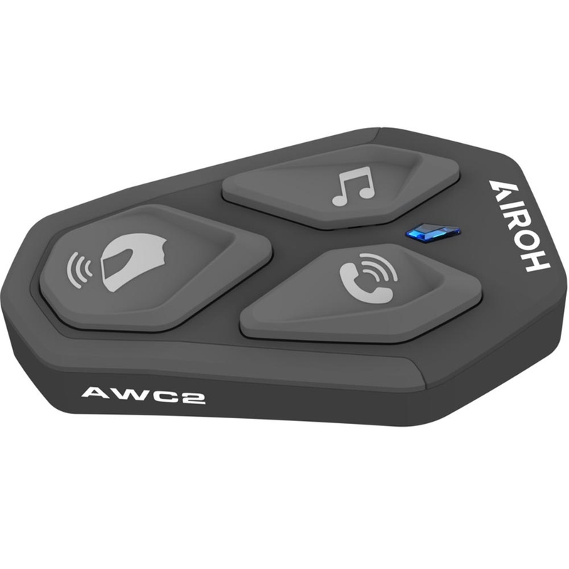 Bluetooth-Motorrad-Intercom Airoh AWC2 schwarz