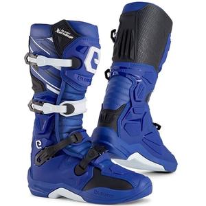 Eleveit X PRIVILEGE blaue Motorradstiefel