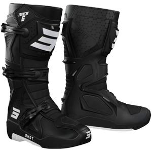 Shot Race 6 Schwarz Motorradstiefel