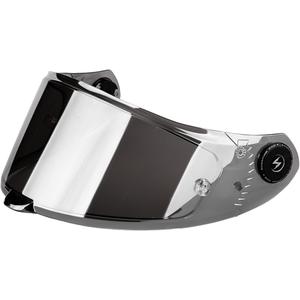 Scorpion KDS-F-04 Visier für EXO-RACE Air Helme, verspiegelt silber