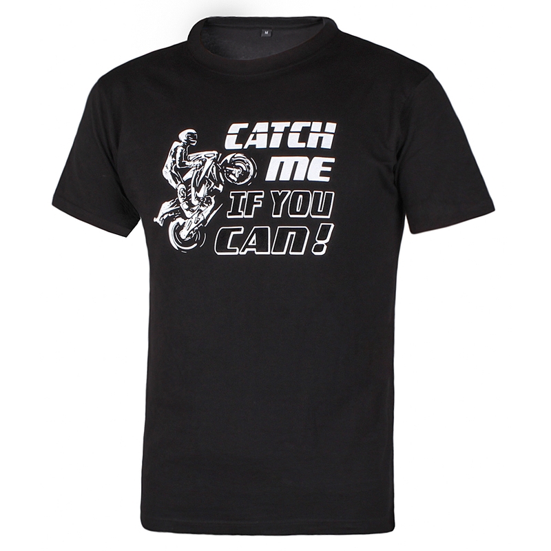 Männer-T-Shirt Fangt mich, wenn ihr könnt