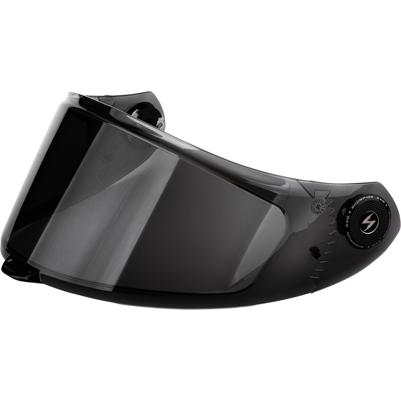 Scorpion KDS-F-04 Visier für EXO-RACE Air Helme, dunkel getönt